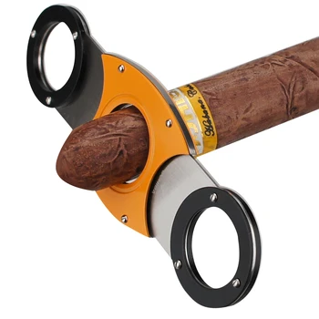 Cigarų Žiebtuvėlio Cutter Nustatyti Vėjo Fakelas Jet Liepsna Dujų Mini Lengvesni Priedai nustatyti Butano Metalo su Punch, Dovanų Dėžutėje