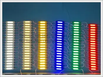 COB LED modulis aliuminio PCB labai šviesus COB LED pikselių apšvietimo modulis, pasirašyti kanalas raidžių DC12V 2W 70mm*20mm LED modulis