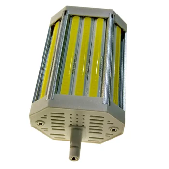 COB R7S 30W Pritemdomi J118 118mm lempos lemputė be Ventiliatoriaus NĖRA triukšmo pakeisti 300W halogenine lempa 220V AC110V
