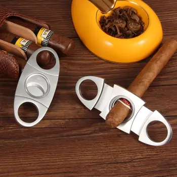 COHIBA Cigarų Žiebtuvėlio 3 Jet Liepsna Dujų Fakelas Butano Lengvesni Cutter Aštrių Cigarų Priedai W/ Ciagar Punch & Dovanų Dėžutėje