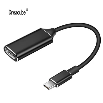 Creacube C Tipo HDMI-suderinama Kabelio Adapteris 4K 30hz USB 3.1 Adapteris Keitiklis 