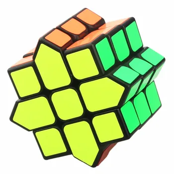 Cubetwist 3-Sluoksnių Super Anyžių Žvaigždučių Šešiakampe Magic Cube Puzzle Star Greičio Twist Cubo Magico Žaidimas Švietimo Dovana Žaislas vaikui
