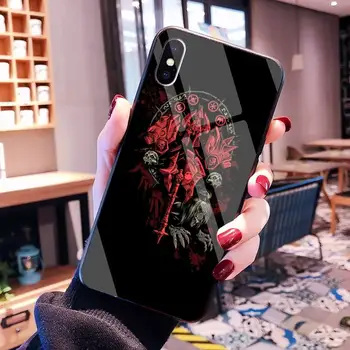 CUTEWANAN Žaidimo World of Warcraft Telefono dėklas Rubisafe Grūdintas Stiklas iPhone 11 Pro XR XS MAX 8 X 7 6S 6 Plus SE 2020 atveju