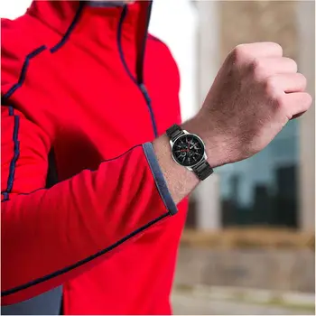 DAHASE Nerūdijančio Plieno Laikrodžio Dirželis Samsung Galaxy Žiūrėti 46mm Smart Watch Band Apyrankė Apyrankės su Pakoreguoti Įrankis