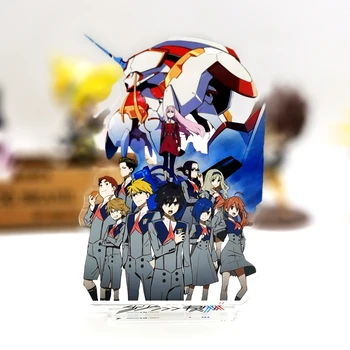 DARLING į FRANXX NULIO DVI 02 KODAS 002 HIRO ICHIGO GORO MIKU akrilo standee figūrėlės tortas topper anime stalo apdailos