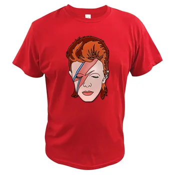 David Bowie Marškinėlius Dainų Starman Marškinėliai Britų Roko Muzikantas Medvilnės Įgulos Kaklo Trumpomis Rankovėmis Marškinėlius