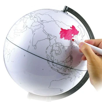 Dažomas ir Trinamos Pasaulio Modelį, Plastikiniai Trynimas Pasaulio Žemėlapio sudarymas Tellurian 