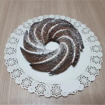 Delidge 1pc Didelės Spiralės Silikono Tortas Pelėsių 3D minkštus saldainius, Šokolado, Muilo, Duonos, Minkštas Pyragas Visos Pelėsių 