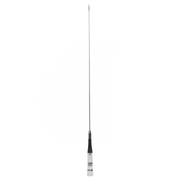 Derliaus AZ-504 Nerūdijančio Plieno UHF/VHF Dual Band 144/430MHz Didelis Pelnas 2.15/3.0 dBi Galinga Antena QYT KT-8900D Judriojo Radijo ryšio