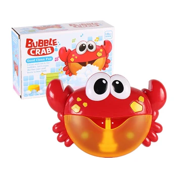 Didelis Krabų Burbulas Mašina Aukštos Kokybės Automatinio Burbulas Maker Pūstuvas Muzikos Vonios Žaislas Kūdikių Muilas Mašina Žaislas