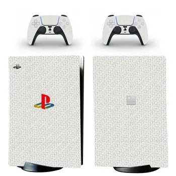 Dienos Žaisti PS5 Digital Edition Odos Lipdukas, Decal Padengti 5 PlayStation Konsolės ir 2 Kontroleriai PS5 Odos, Vinilo Įklijos