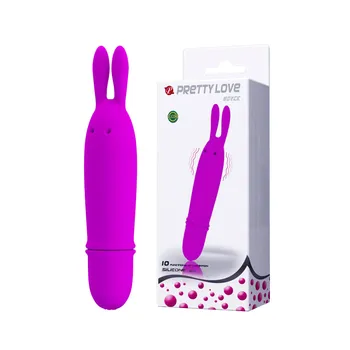 DINGYE Mielas Vibratorius Kulka 10 Greičio Triušis G Spot Vibraotr Suaugusiųjų Sekso Žaislas Sekso Produktas Moterims