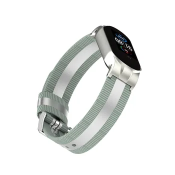 Dirželis Xiaomi MI Juosta 5 4 3 Smart Watch Band Moterų Laikrodžiai, Apyrankės, Nailonas, Nerūdijančio Plieno Watchband Sporto Apyrankės Correa