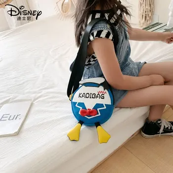 Disney Mickey Mouse Maišelį Animacinių filmų Pečių Maišą Minnie Pliušinis Maišeliai Mergaitę Pliušinis Maišelį darželio ančiukas Donaldas