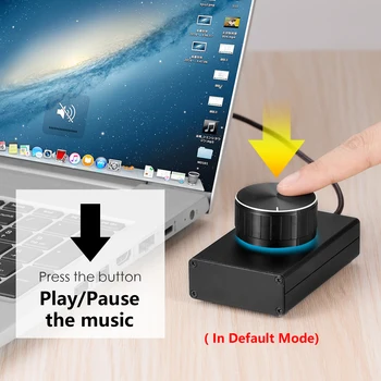Douk Audio, Mini USB Garsumo Valdiklis, skirtas Kompiuterio Garsiakalbių ir Vieno mygtuko Nutildyti Lossless Audio Valdymo Rankenėlę