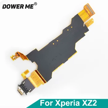 Dower Man Tipo-C USB Jungtis Įkroviklio Įkrovimo Dokas Uosto Juostelė Flex Kabelis Sony Xperia XZ2 H8216 H8266 H8276 H8296
