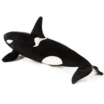 Dropshipping Modeliavimas Žudikas Banginių Pliušiniai Žaislai Įdaryti Orcinus Orca Žuvų Lėlės Ryklys Animacinių Filmų Minkšta Pagalvė Miegoti Vaikai Juokinga Dovana