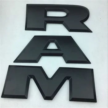 Dėl Ram Laišką Logotipas Anglies Pluošto Galiniai Kamieno Lipdukas Dodge Ram 1500 2500 3500 Didelis Automobilių Ornamentu Logotipas Ženklelis