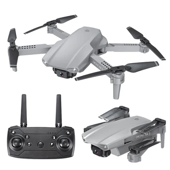 E99 Drone 4k Profesionalaus Fotoaparato RC Quadcopter Žaislas Mini Drone Su Kamera HD Sulankstomas Plataus kampo Dron Žaislas Professionl FPV Drones