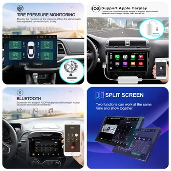 EKIY 9' IPS Android 9.0 Automobilio Multimedijos Grotuvo Nissan Qashqai 2006-2013 m. GPS Navi Nr. 2 Din Stereo Audio Video Player Autoradio