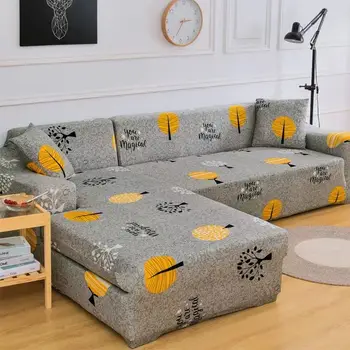 Elastinga, kurių skerspjūvio sofos padengti L-formos sofa cover paprasta stiliaus baldai padengti gyvenamasis kambarys sofos padengti, apsaugos nuo užsiteršimo sofa-lova padengti