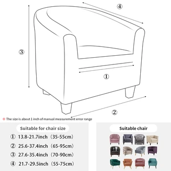 Elastinga Ruožas Sofa Padengti Kambarį Geometrinės Linijos Sofos Atveju Loveseat Kėdė L-Stiliaus Sofa Atveju, 1 Sėdynė