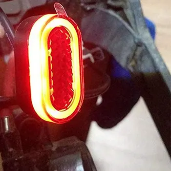 Electirc Motoroleris LED Stabdžių Žibintas užpakalinis žibintas Galinis už Xiao mijia M365 M187 Paukščių Motoroleris Pakeitimo Priedai, Stabdžių Saugos Šviesos