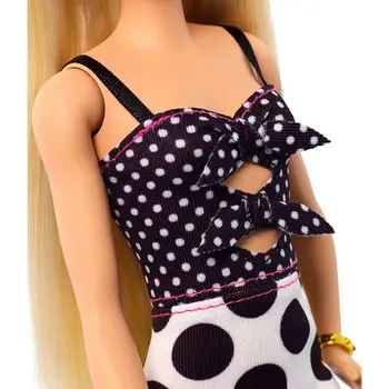 Fashionistas Originalias Barbie Lėles su Drabužiais Mergina Žaislai Vaikas Suknelė Aksesuarai Žaislas Vaikams, Barbie, Šlifuota Svajonių Lėlė