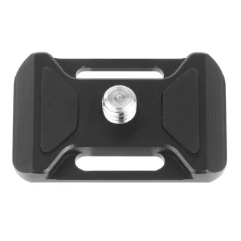 Feichao Universalus Mini Quick Release Plokštė su Fotoaparato Dirželio tvirtinimo taškai 1/4 Tvirtinimo Varžtas, skirtas SLR Fotoaparatas Virvę Trikojo Kamuolį Galva Apkabos