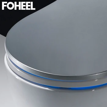 FOHEEL smart klozeto dangtis elektroninis bidė dangtis sausame sėdynės šildymo wc aukso pažangi led šviesos klozeto dangtis
