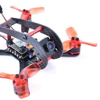 FPV Drone X118 118mm Anglies Pluošto Mini FPV Quadcopter Frame Rinkinys Mini F3 / F4 Flytower 1104 7500KV Variklio Kameros 700TVL 2030 Prop