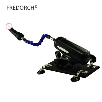 Fredorch Meilės Mašina Atnaujinta Versija Galingas Variklis Ramioje Mašina Sekso Žaislai Sekso Mašina su 2 Vibratorių priedai