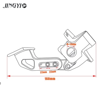 Galiniai CNC Motociklo Licenciją Plokštelės Laikiklis Paramos De Apnašas Moto Universel 
