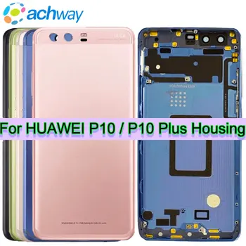 Galinį Dangtelį Atveju, Huawei P10 Plius Baterijos Dangtelis Galinis Būsto Duris Viduryje Kadro Nauja Huawei P10 Baterijos Dangtelio Korpusas