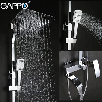 GAPPO vonios kambarys, vonia žalvario Maišytuvas baseino maišytuvas baseino maišytuvas bakstelėkite krioklys vonia maišytuvas Dušo Sistema