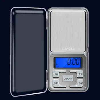 GASON Z4 Papuošalai Masto Aukso Svoris Aukštis Tikslumo Mini Pocket Elektroninis Skaitmeninis Balansas LCD Ekranas Gramų (100g/0.01 g)