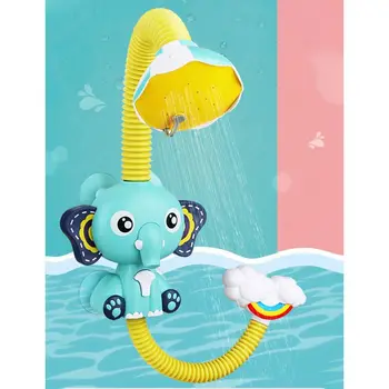 Geri Žaislai Mielas Dramblys Modelis Maišytuvas Kūdikių Vandeniu Žaidimą Dušo Galvutė Elektrinis Vandens Purškimo Žaislas Vaikams Baseinas Vonios kambarys, Vonios Žaislai