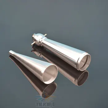 Geros Kokybės CNC Aliuminio Lydinio mufflered vamzdžio Ilgis Apie L365mm /L395mm 23-30cc Zenoah dujų jūrų variklio rc valtis