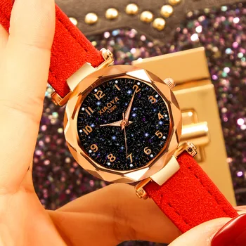 Gogoey Moterų Laikrodžiai 2019 Prabangos Ponios Žiūrėti Žvaigždėtas Dangus Laikrodžiai Moterims Mados bayan kol saati Diamond Reloj Mujer 2019