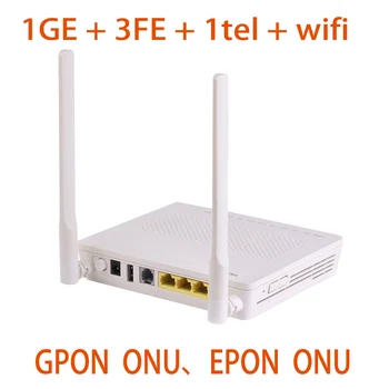 Gpon ONU EPON ONT HS8145C FTTH modemas maršrutizatorius 3pcs originalus pliko metalo adapteris EG8141A5 1GE+3FE+1tel+wifi Su anglų kalba, Programinė įranga