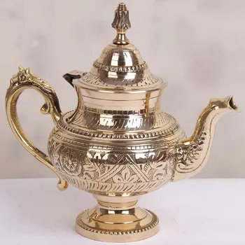 Gryno vario arbatos puodą rankų darbo Indijos Mažas arbatinukas coffeemaker 500 ml 600 ml klubo kolbą flagon vyno puodą namų šeimos draugas-geriausia dovana