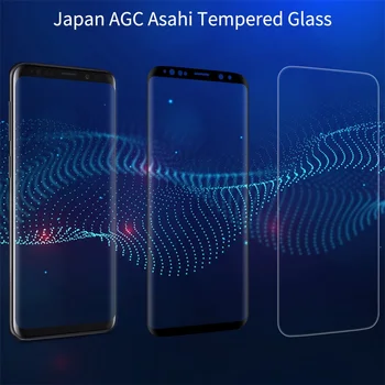 Grūdintas Stiklas Samsung Galaxy S9 S9+ 9 Pastaba S9 PLUS Nillkin 3D DS+MAX Pilnas draudimas Screen Protector For Samsung S9 Stiklo Plėvelės