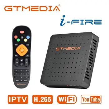 GTMedia iFire TV Box Skaitmeninis FULL HD 1080P Set Top Box, TV Dekoderio Built-in WIFI modulis Android TV Box Paramos IPTV aš-ugnis Dėžutę