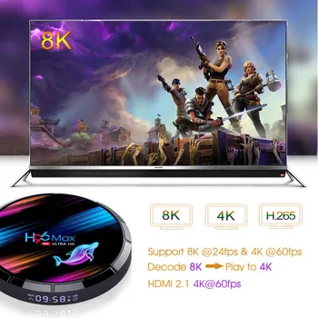 H96 Max X3 Amlogic S905X3 TV BOX 4GB 5G 32GB WI-fi