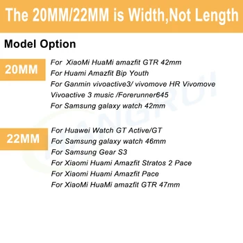 HANGRUI 20mm Retro Odos Apyrankę, Dirželį Xiaomi Huami Amazfit GTS Išmaniųjų Laikrodžių Apyrankės Už Amazfit Pvp Dirželio Pakeitimo