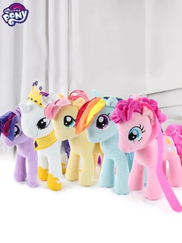 Hasbro My Little Pony Vaikams, Žaislas, Lėlė Rankinėje Pliušinis Kuprinė Animacinių Filmų Mielas Pliušinis Lėlės Kryžius Body Bag Mergaičių Žaislai Vaikams Dovanų