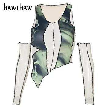 Hawthaw Moteris Rudens-Žiemos Kratinys Akių Matyti Per Plonas Tankų Mados 220 Rudenį Drabužių Streetwear