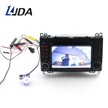 HD CCD 8 LED Automobilio Galinio vaizdo Kamera, Naktinio Matymo Universalus Automobilinis Atbulinės galinio vaizdo Kamera Plataus Kampo Automobilių Atsarginės automobilio Parkavimo Kamera