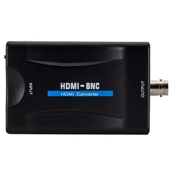 HDMI suderinamus BNC Composite video signalo Keitiklis Adapteris į VHS, DVD Grotuvas, PAL/NTSC