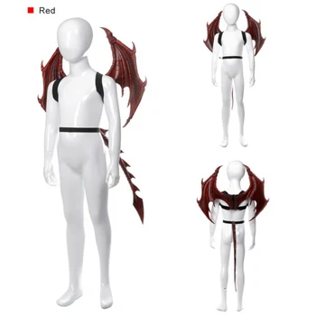 Helovinas kaukės Dragon cosplay rekvizitai trijų dalių temą šalies prekių kaukė sparnai ir uodega Helovinas kostiumų priedai